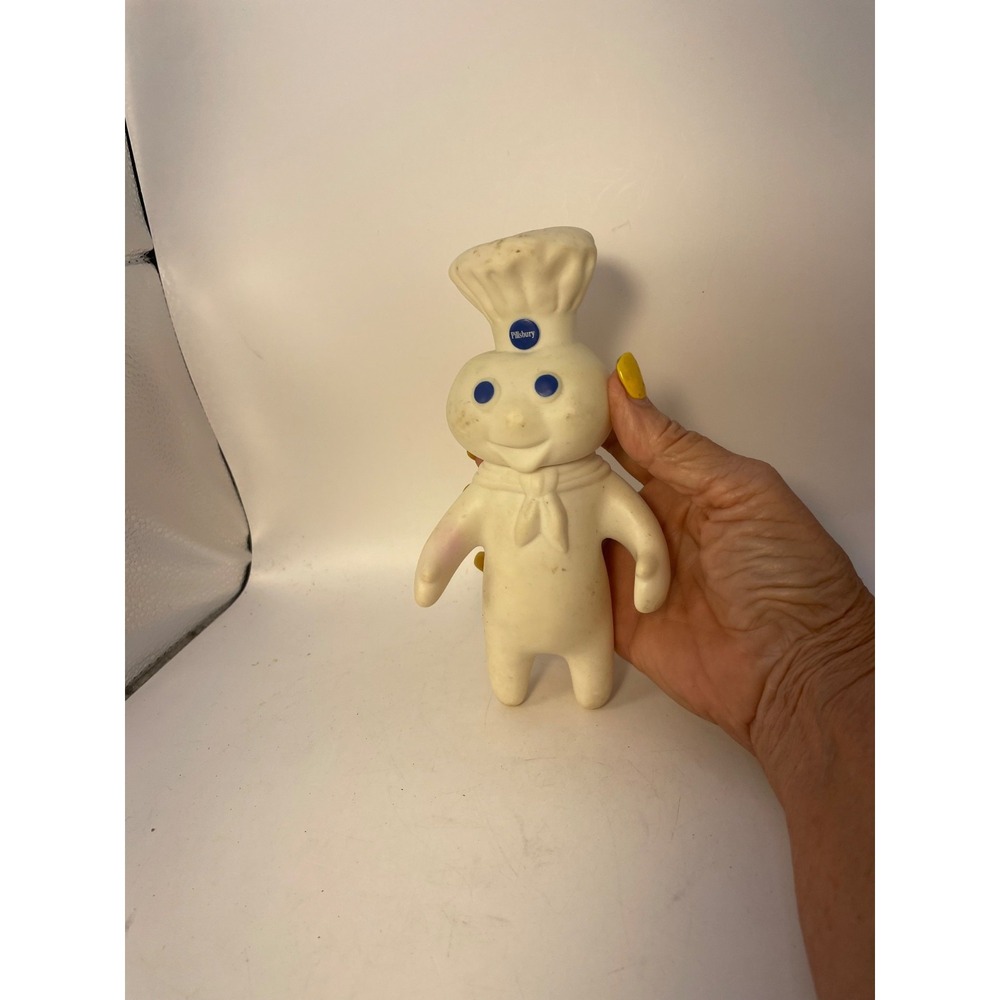 Pillsbury Doughboy Rubber Doll 1971 Vintage Advertising Figure Collectible